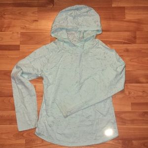 Marika girls hoodie, burnout fabric GUC